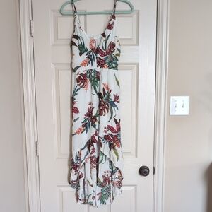 Bailey Blue White and Pink Ruffled Sundress
